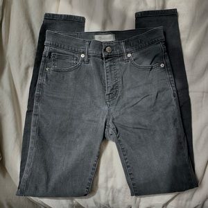 Madewell High Rise Skinny Jean